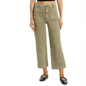Bagatelle Olive Wide Leg Jeans.